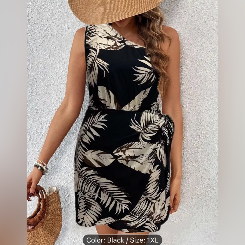 Women’s One Shoulder Dress Size XL